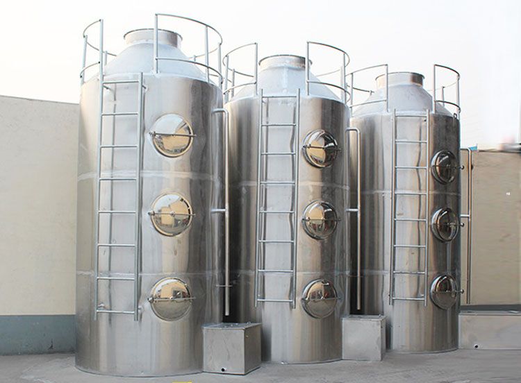 Stainless steel spray tower